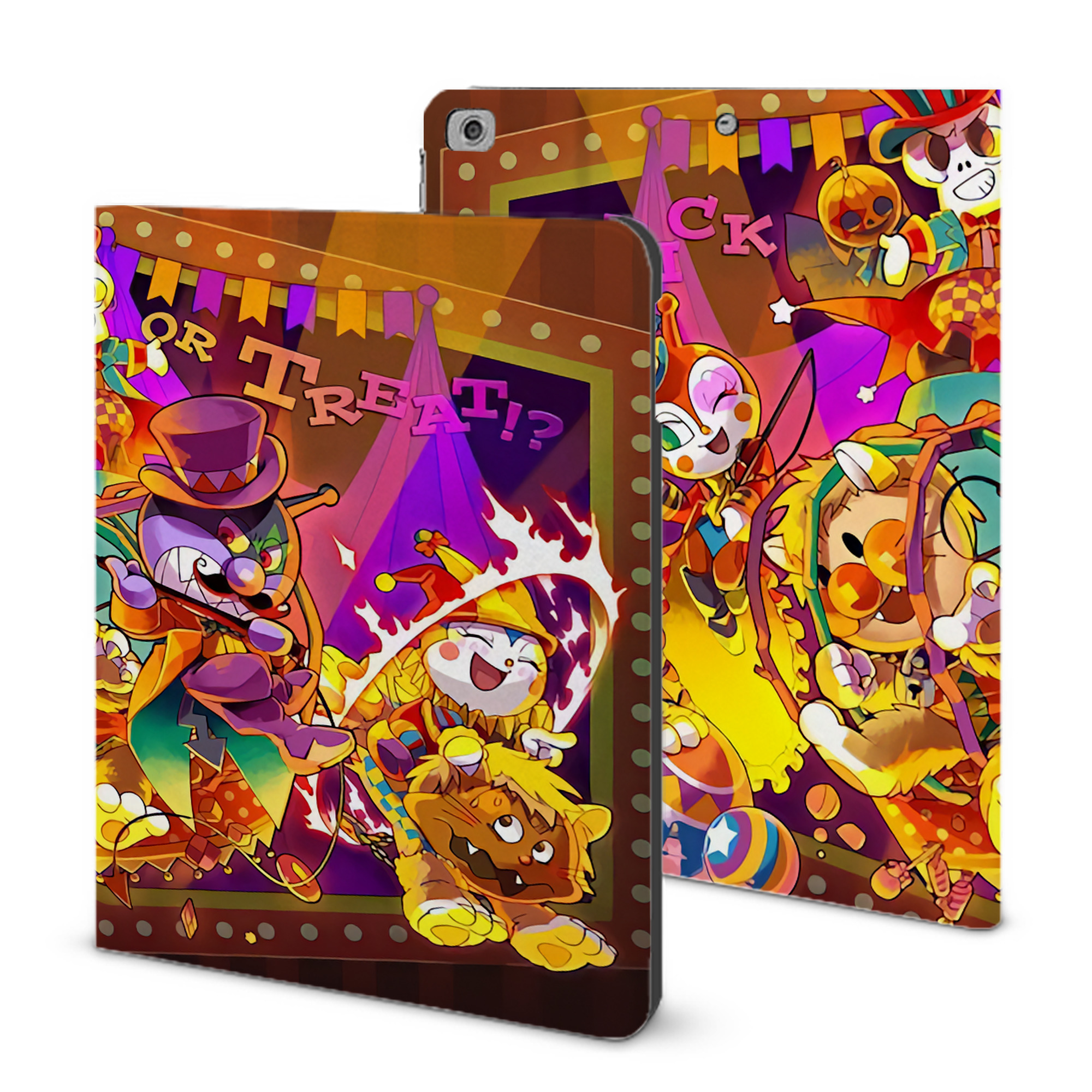 （画像用） アンパンマン Anpanman IPad ケース ブック型 PUレザー TPU 耐衝撃 軽量 薄型 ペン収納なし 全面保護 IPad 各モデル対応